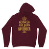 kings are born  november Unisex Hoodie