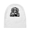 evil skull humor Baby Beanies