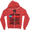 Donald trump The D Is Missing Zipper Hoodie