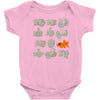 fisheye lens Baby Bodysuit