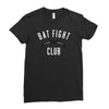 bat fight Ladies Fitted T-Shirt