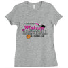 makeup to basketball Ladies Fitted T-Shirt