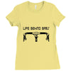 life behind bars bicycle Ladies Fitted T-Shirt