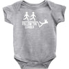 follow the leader Baby Onesie
