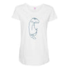 apatosaurus Maternity Scoop Neck T-shirt