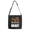 Halloween Kings Are Born In May Adjustable Strap Totes