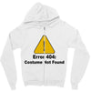 not found Zipper Hoodie