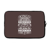 Real Kings Are Born On December 27 Laptop sleeve