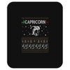capricorn christmas ugly sweater Mousepad