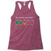 leave me alone introvert humor Racerback Tank