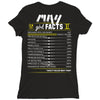 May Girl Facts Gemini Ladies Fitted T-Shirt