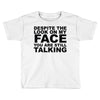 rude slogan Toddler T-shirt