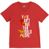 you can't save the world alone V-Neck Tee