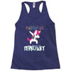 Born Unicorns-Born February Racerback Tank