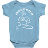 yoga int&eacute;rieur calm Baby Onesie