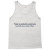 dumb people Tank Top