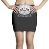 pug mom sugar skull Mini Skirts