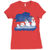 primordial snow Ladies Fitted T-Shirt