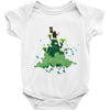 platform in the clouds Baby Onesie