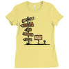 the choice was not hard Ladies Fitted T-Shirt