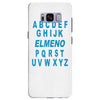 alphabet abc elemno Samsung Galaxy S8 Plus