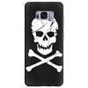 skull and crossbones pirate neon Samsung Galaxy S8 Plus