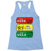 mario western Racerback Tank