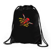 pew pew deadpool Drawstring Bags