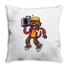 rockin out with gary wolfman Throw Pillow
