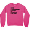 i have 2 daughter Crewneck Sweatshirt