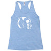 the crow die krahe horror Racerback Tank
