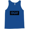 idgaf Dua Lipa Tank Top