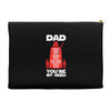 dad you're my hero Accessory Pouches