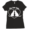 valentine's day love cats Ladies Fitted T-Shirt
