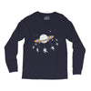 saturn go round Long Sleeve Shirts