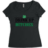 drink up bitches Women's Triblend Scoop T-shirt