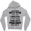 Super Cool Grandmother Of A Freaking Awesome Granddaughter Zipper Hoodie