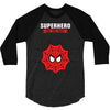 Superhero On The Way 3/4 Sleeve Shirt
