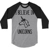i believe in unicorns 3/4 Sleeve Shirt