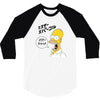 Homer Simpson 3/4 Sleeve Shirt