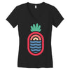 lineapple Women's V-Neck T-Shirt