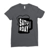 Saturday Beer Ladies Fitted T-Shirt