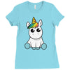 unicorn Ladies Fitted T-Shirt