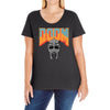 Doom With Mask Ladies Curvy T-Shirt