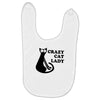 crazy cat lady Baby Bibs