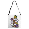 not money not life Adjustable Strap Totes