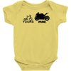 yours mine Baby Onesie