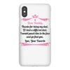 Dear Daddy, Thanks for Being my Dad Baby Boy Letter to Father iPhoneX