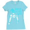 Super Saiyan God DB Super Goku Ladies Fitted T-Shirt