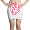 money over emotion Mini Skirts